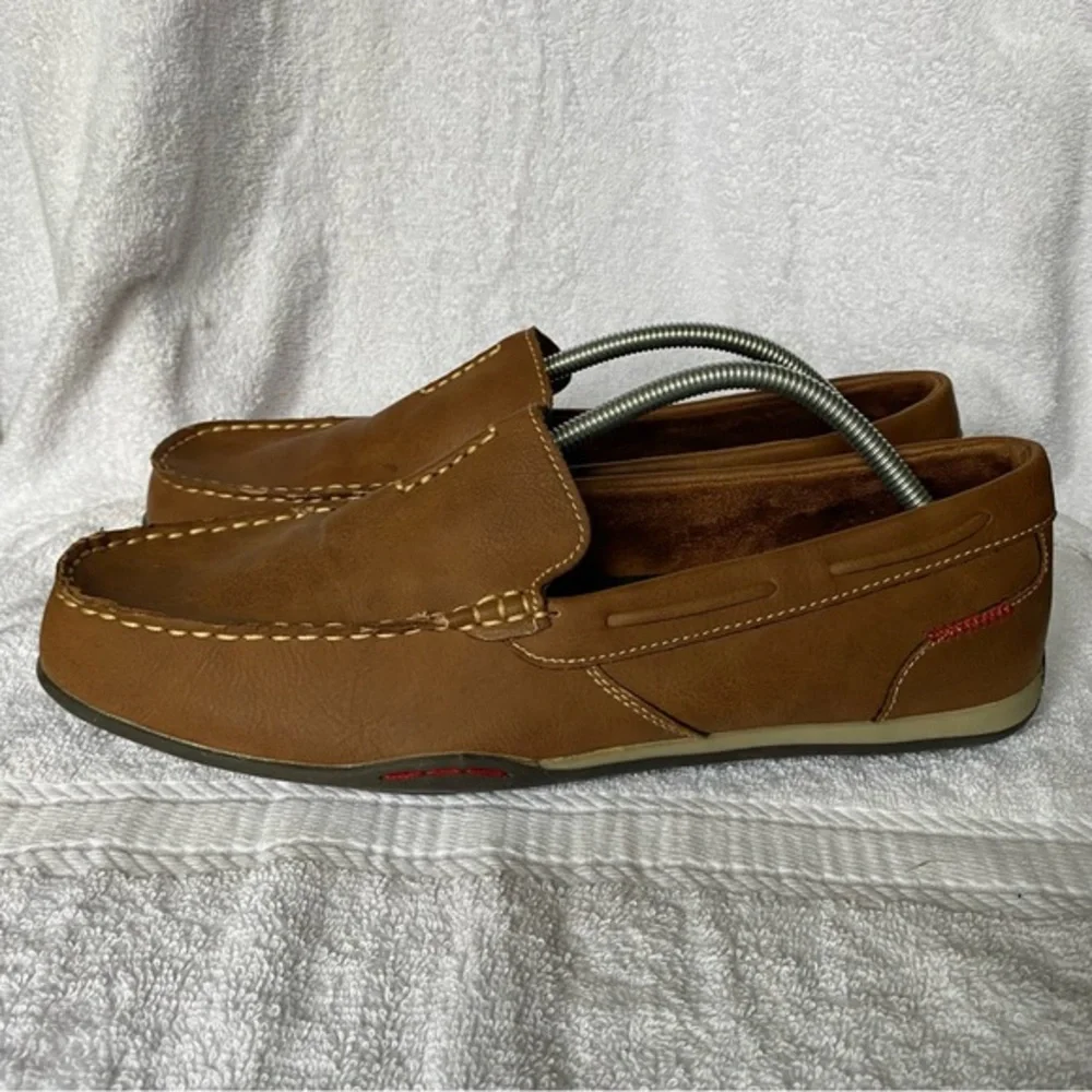 Sonoma Shoes‎ Mens Size 12 med Slip On Loafer’s Has A Flaw Front